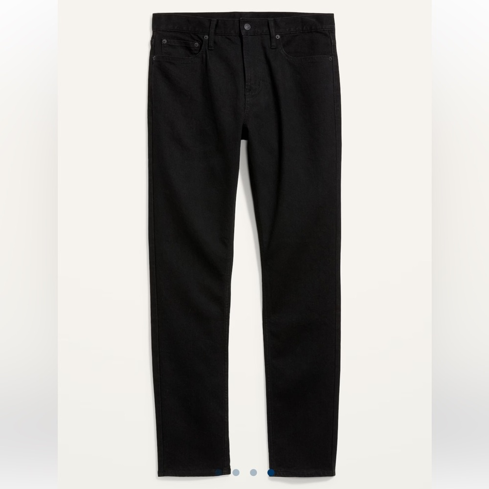 NWT Old Navy 36x34 Built-in-Flex Slim Men's Black Jeans